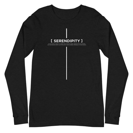 [CROSSWORDS] SERENDIPITY (Unisex Long Sleeve Tee)