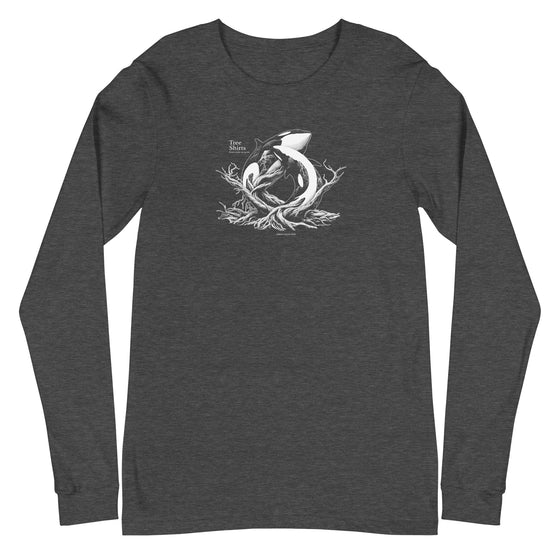 WHALE ROOTS (W1) - Unisex Long Sleeve Tee
