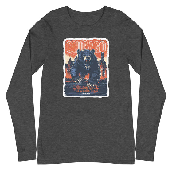 [CITYFAN] CHICAGO 3 (Unisex Long Sleeve Tee)