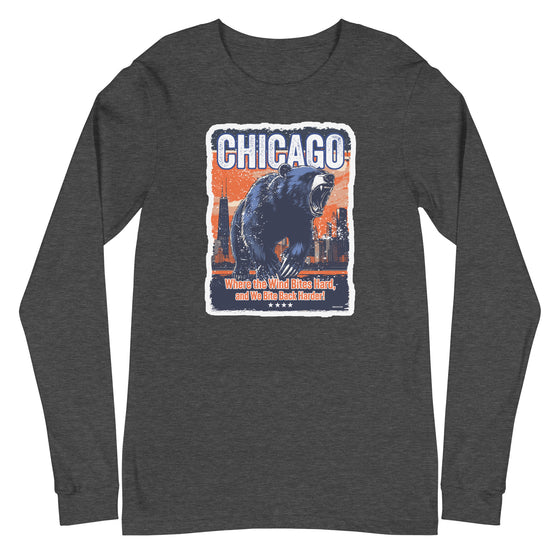 [CITYFAN] CHICAGO 4 (Unisex Long Sleeve Tee)