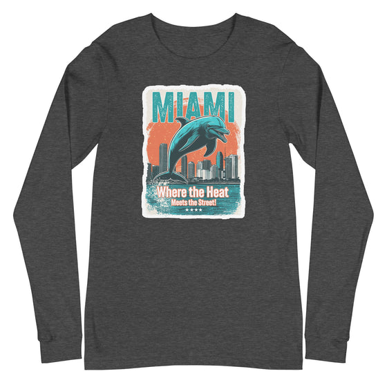 [CITYFAN] MIAMI 2 (Unisex Long Sleeve Tee)