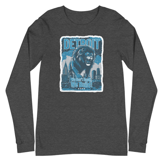 [CITYFAN] DETROIT 2 (Unisex Long Sleeve Tee)