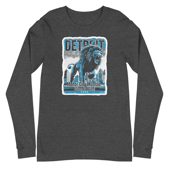 [CITYFAN] DETROIT 3 (Unisex Long Sleeve Tee)