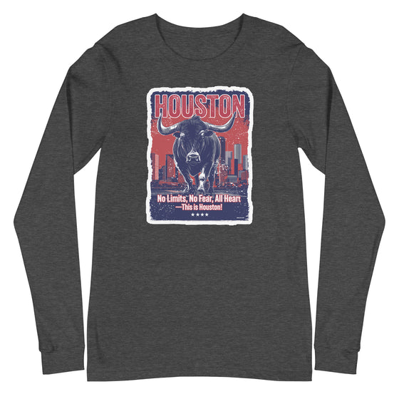 [CITYFAN] HOUSTON 1 (Unisex Long Sleeve Tee)