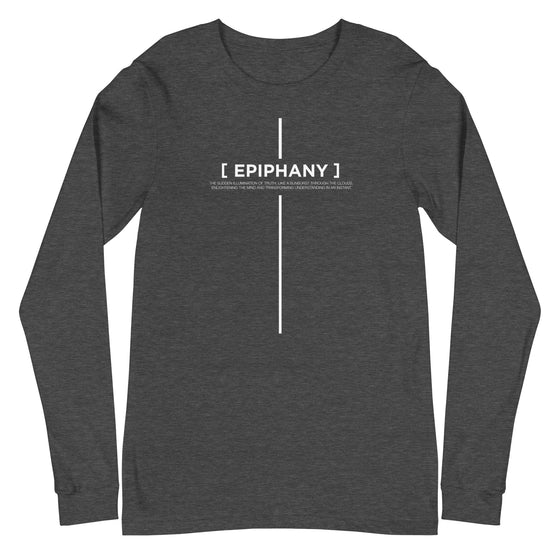 [CROSSWORDS] EPIPHANY (Unisex Long Sleeve Tee)