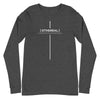 [CROSSWORDS] ETHEREAL (Unisex Long Sleeve Tee)