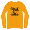 DRAGONFLY ROOTS (B2) - Unisex Long Sleeve Tee