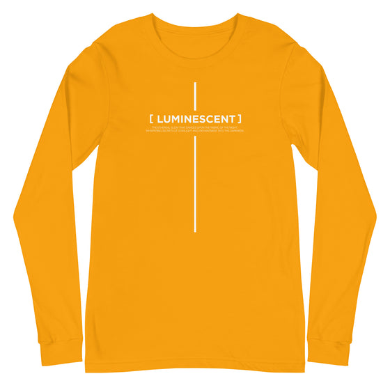 [CROSSWORDS] LUMINESCENT (Unisex Long Sleeve Tee)