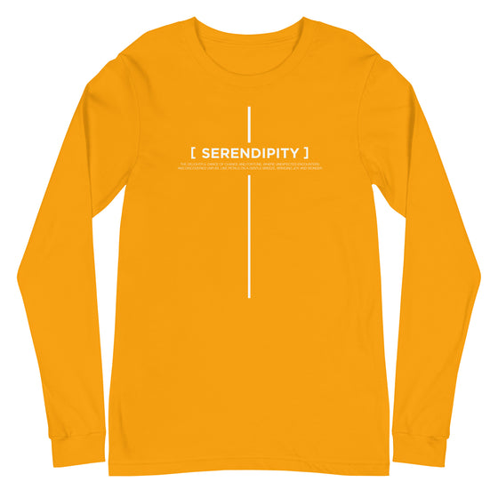 [CROSSWORDS] SERENDIPITY (Unisex Long Sleeve Tee)