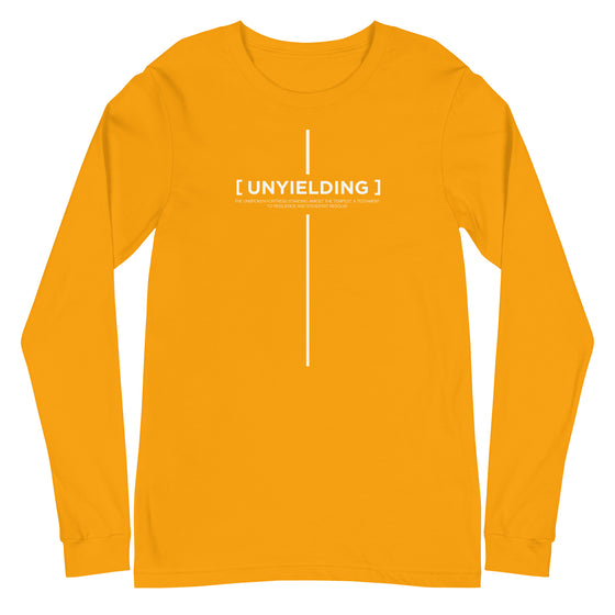 [CROSSWORDS] UNYEILDING (Unisex Long Sleeve Tee)