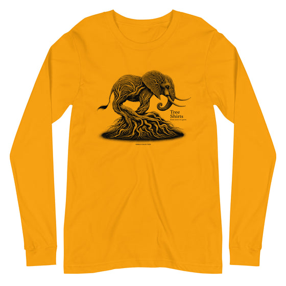 [TREESHIRTS] ELEPHANT 3B (Unisex Long Sleeve Tee)