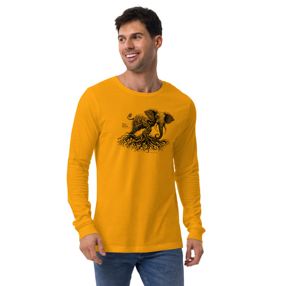 [TREESHIRTS] ELEPHANT 1B (Unisex Long Sleeve Tee)