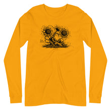  [TREESHIRTS] FLOWERS 1B (Unisex Long Sleeve Tee)