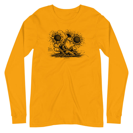 [TREESHIRTS] FLOWERS 1B (Unisex Long Sleeve Tee)