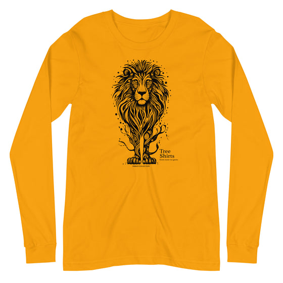 [TREESHIRTS] LION 3B (Unisex Long Sleeve Tee)