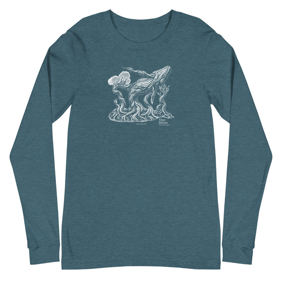 WHALE ROOTS (W4) - Unisex Long Sleeve Tee