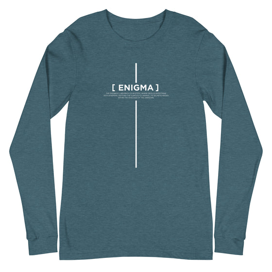 [CROSSWORDS] ENIGMA (Unisex Long Sleeve Tee)