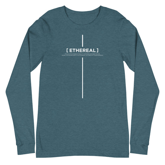 [CROSSWORDS] ETHEREAL (Unisex Long Sleeve Tee)