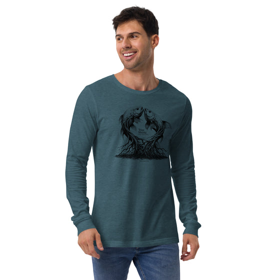 [TREESHIRTS] FISH 1B (Unisex Long Sleeve Tee)