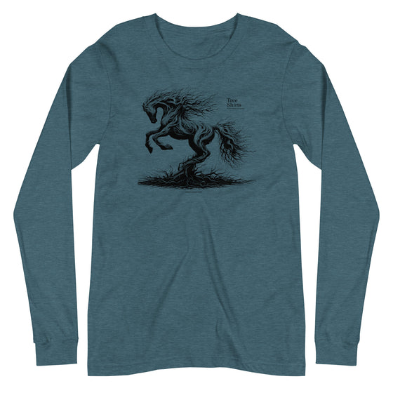 [TREESHIRTS] HORSE 1B (Unisex Long Sleeve Tee)