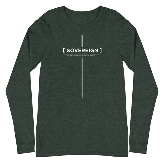 [CROSSWORDS] SOVEREIGN (Unisex Long Sleeve Tee)