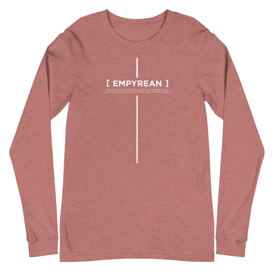 [CROSSWORDS] EMPYREAN (Unisex Long Sleeve Tee)