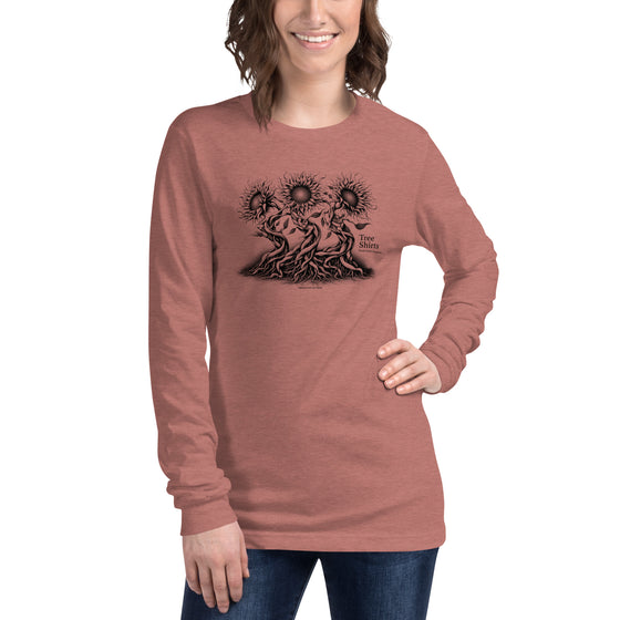 [TREESHIRTS] FLOWERS 3B (Unisex Long Sleeve Tee)