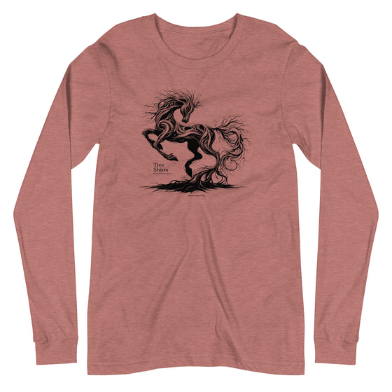 [TREESHIRTS] HORSE 2B (Unisex Long Sleeve Tee)