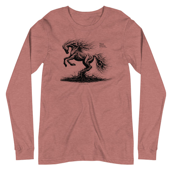 [TREESHIRTS] HORSE 1B (Unisex Long Sleeve Tee)