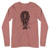 [TREESHIRTS] LION 3B (Unisex Long Sleeve Tee)