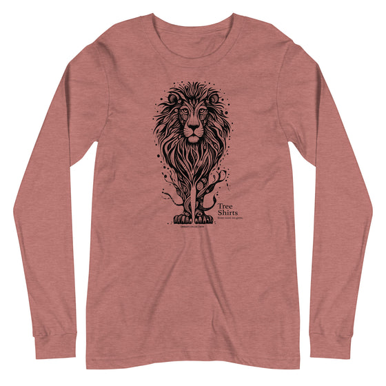 [TREESHIRTS] LION 3B (Unisex Long Sleeve Tee)