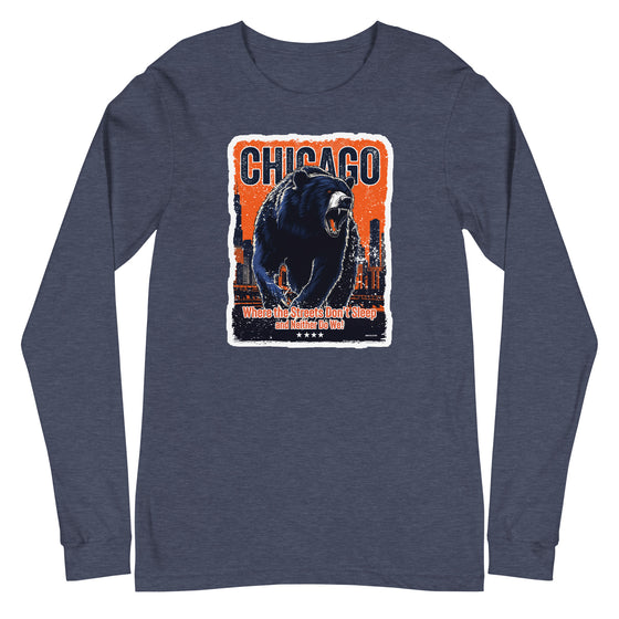 [CITYFAN] CHICAGO 1 (Unisex Long Sleeve Tee)