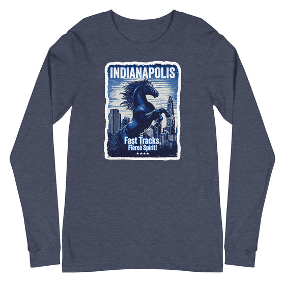 [CITYFAN] INDIANAPOLIS 3 (Unisex Long Sleeve Tee)