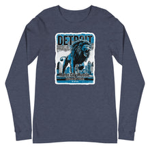  [CITYFAN] DETROIT 3 (Unisex Long Sleeve Tee)