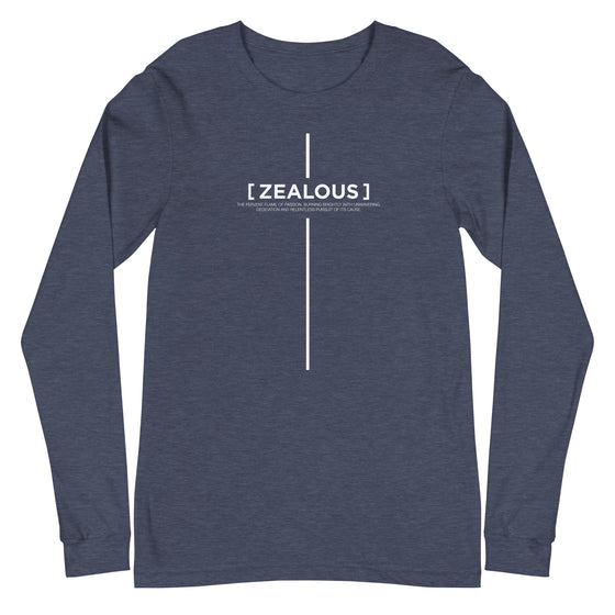 [CROSSWORDS] ZELOUS (Unisex Long Sleeve Tee)