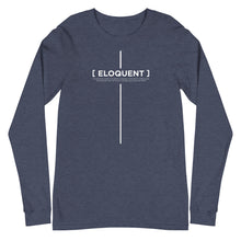  [CROSSWORDS] ELOQUENT (Unisex Long Sleeve Tee)