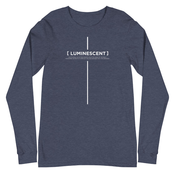 [CROSSWORDS] LUMINESCENT (Unisex Long Sleeve Tee)