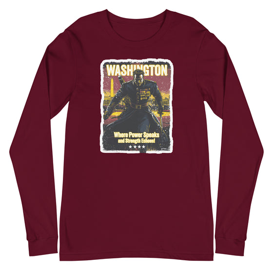 [CITYFAN] WASHINGTON 1 (Unisex Long Sleeve Tee)