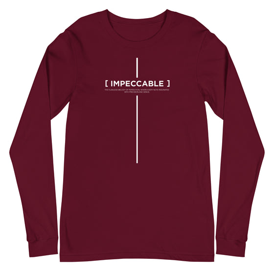 [CROSSWORDS] IMPECCABLE (Unisex Long Sleeve Tee)