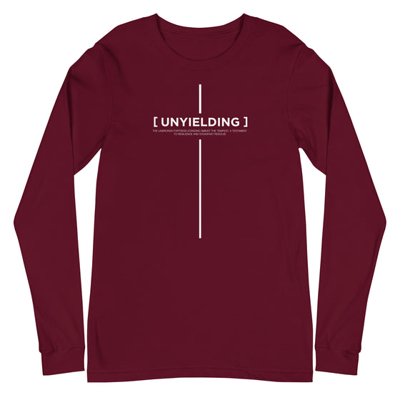 [CROSSWORDS] UNYEILDING (Unisex Long Sleeve Tee)