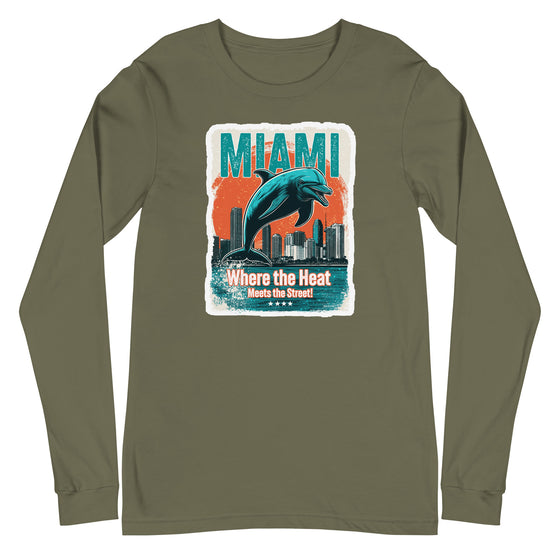 [CITYFAN] MIAMI 2 (Unisex Long Sleeve Tee)