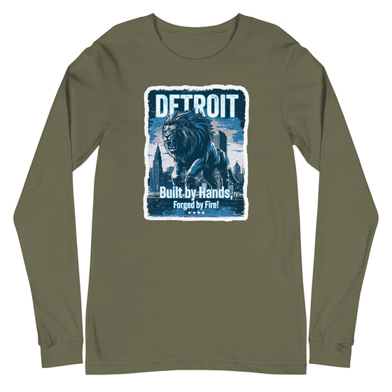 [CITYFAN] DETROIT 1 (Unisex Long Sleeve Tee)