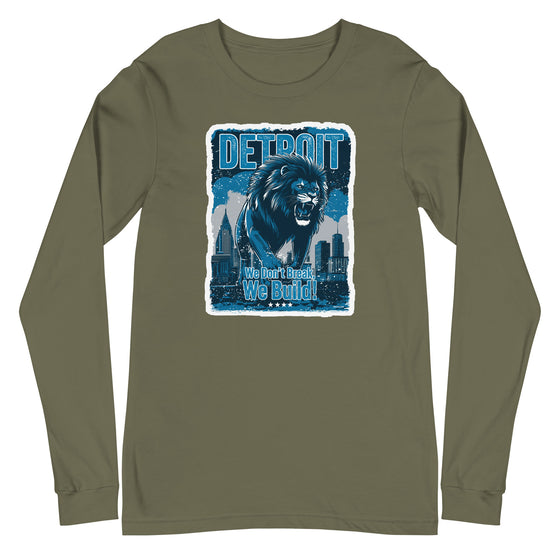 [CITYFAN] DETROIT 2 (Unisex Long Sleeve Tee)