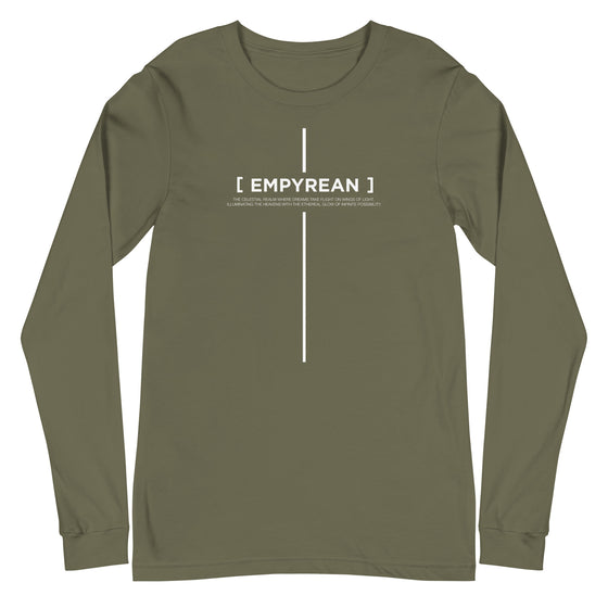 [CROSSWORDS] EMPYREAN (Unisex Long Sleeve Tee)