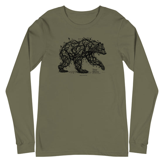 [TREESHIRTS] BEAR 2B (Unisex Long Sleeve Tee)