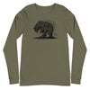 [TREESHIRTS] BEAR 1B (Unisex Long Sleeve Tee)