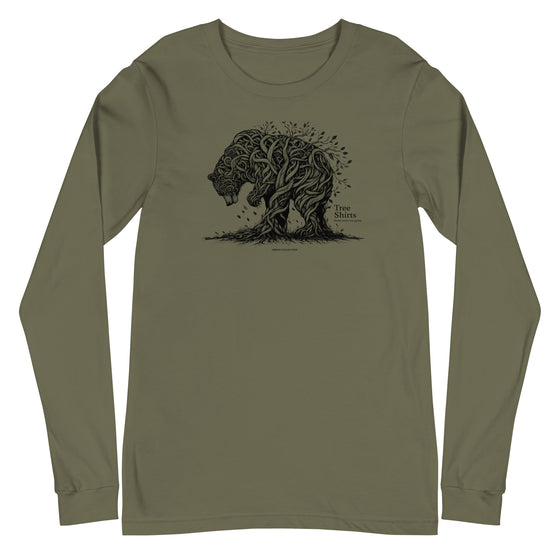 [TREESHIRTS] BEAR 1B (Unisex Long Sleeve Tee)