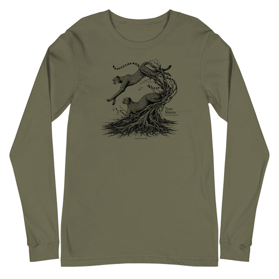 [TREESHIRTS] CHEETAH 2B (Unisex Long Sleeve Tee)