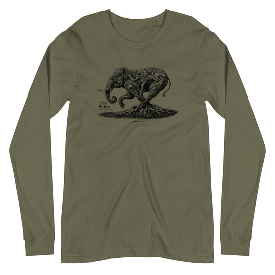 [TREESHIRTS] ELEPHANT 2B (Unisex Long Sleeve Tee)