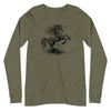 [TREESHIRTS] HORSE 3B (Unisex Long Sleeve Tee)